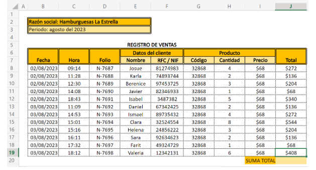 ejemplo de excel contable 2