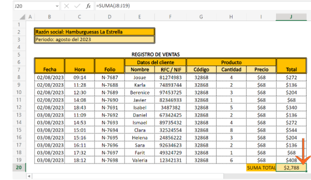 ejemplo de excel contable 5
